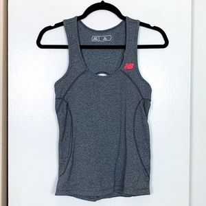 New Balance Gym Studio Gray Athletic Tank Top